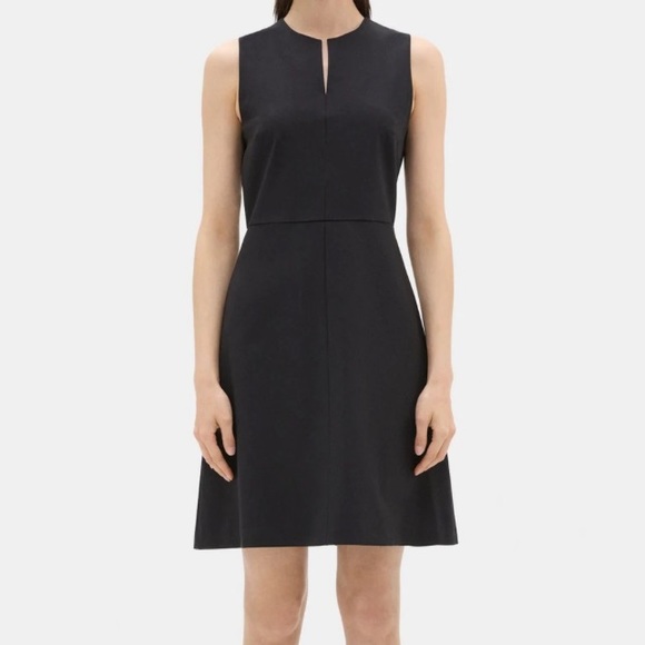 Theory Stretch Wool Dress - Picture 4 of 5